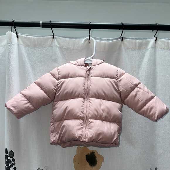 Old Navy Other - Old Navy Light Pink Kids Puffer Jacket